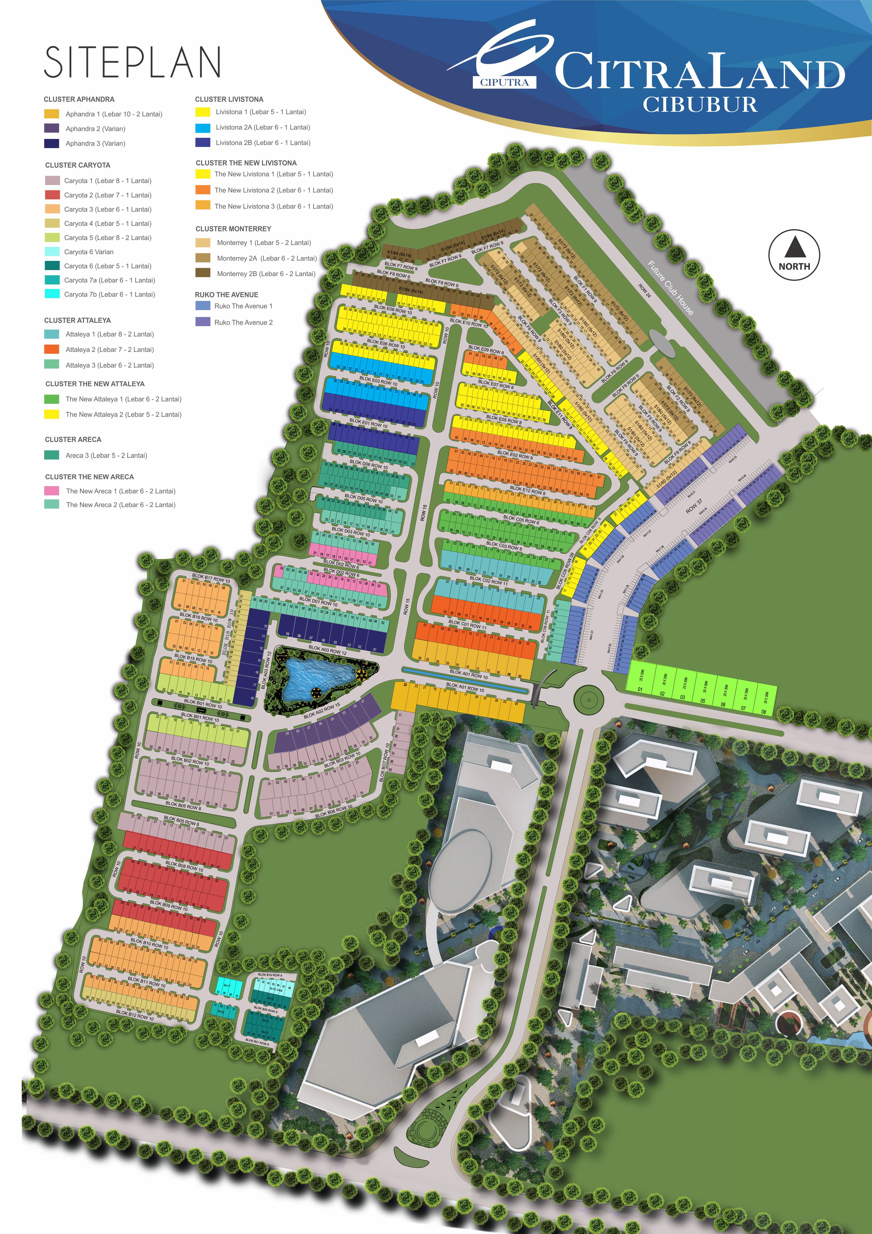 siteplan-monterrey-citraland-cibubur